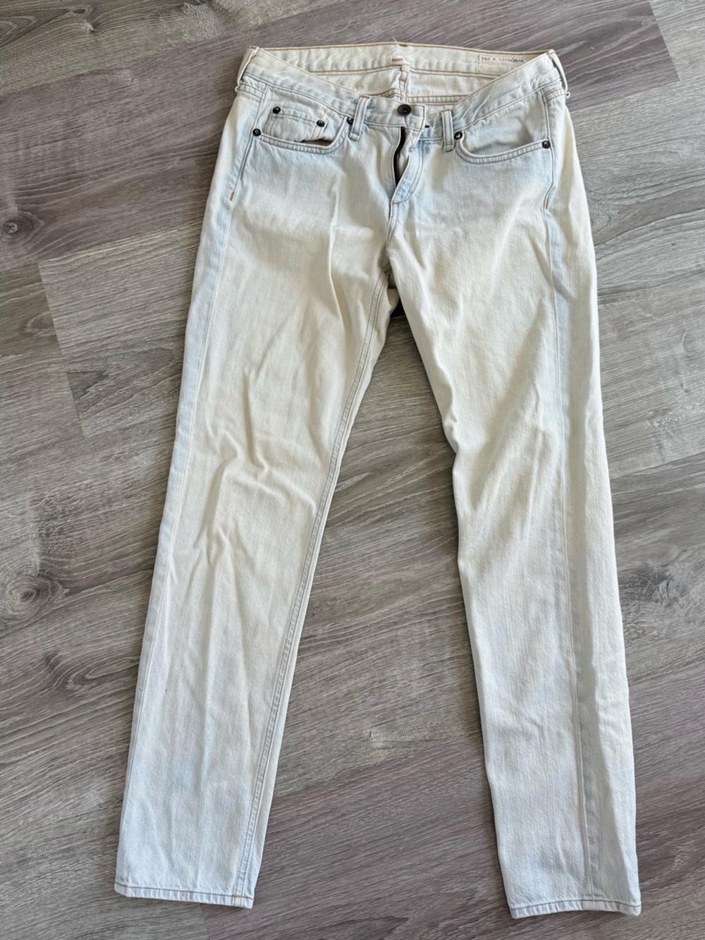 rag & bone Light Wash Denim Jeans